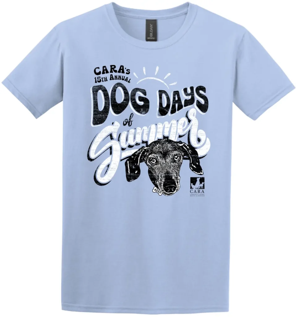 2024 CARA Dog Days of Summer T-shirt